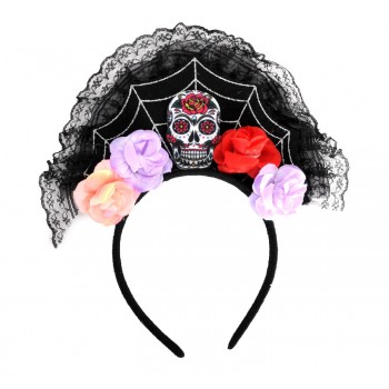 Day of the Dead floral Headband BUY